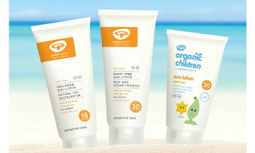 Green People launches eco-friendly and reef-safe sun care range